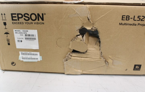 SALE OUT. Epson 3LCD WUXGA (1920 x 1200 pixels) Laser Projector EB-L520U, 5200 lumens, 16:10, White | Epson | EB-L520U | WUXGA (1920x1200) | Colour | 5200 ANSI lumens | Inkjet | White | A4 | DAMAGED PACKAGING, REFURBISHED | Lamp warran