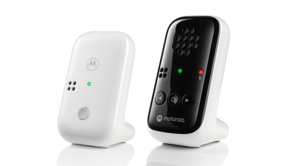 Motorola | Audio Baby Monitor | PIP10 | DECT Wireless Technology; High sensitivity microphone and crystal clear sound; Low Battery Alert; Mute / sound detection alert; Portable parent unit | White