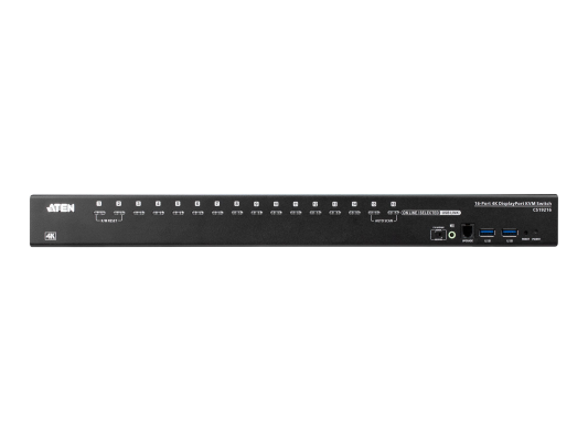 Aten CS19216 16-Port USB 3.0 DisplayPort KVMP Switch | Aten | 16-Port USB 3.0 DisplayPort KVMP Switch | CS19216