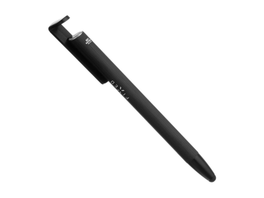 Fixed | Pen With Stylus and Stand | 3 in 1 | Pencil | Stylus for capacitive displays; Stand for phones and tablets | Black