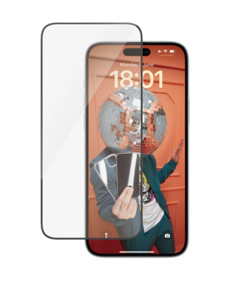 PanzerGlass | Screen protector | Apple | IPhone 15 Plus | Glass | Transparent | Ultra-wide fit, Scratch resistant, Drop protection, EasyAligner included