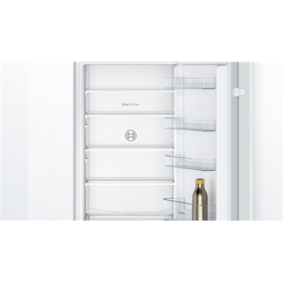 Bosch | Refrigerator | KIV87NSE0 | Energy efficiency class E | Built-in | Combi | Height 177.2 cm | Fridge net capacity 200 L | Freezer net capacity 70 L | 35 dB | White