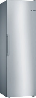 Bosch | Freezer | GSN36VLEP | Energy efficiency class E | Upright | Free standing | Height 186 cm | Total net capacity 242 L | No Frost system | Stainless Steel