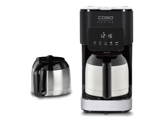 Caso | Coffee Maker with Two Insulated Jugs | Taste & Style Duo Thermo | Drip | 800 W | Black / Stainless Steel