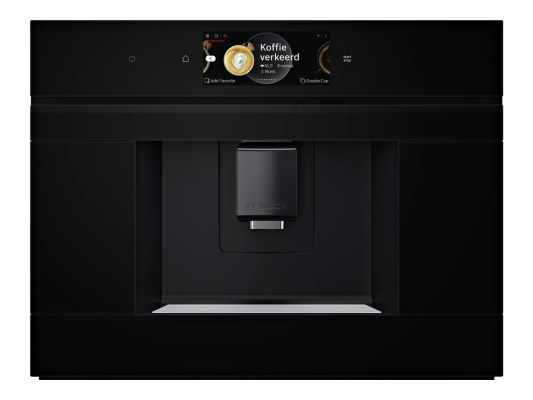 Bosch | Built-in Coffee Machine | CTL7181B0 | Pump pressure 19 bar | Built-in milk frother | Automatic | Black