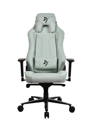 Arozzi Frame material: Metal; Wheel base: Aluminium; Upholstery: Soft Fabric | Arozzi | Gaming Chair | Vernazza SoftFabric | Pearl Green