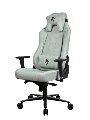 Arozzi Frame material: Metal; Wheel base: Aluminium; Upholstery: Soft Fabric | Arozzi | Gaming Chair | Vernazza SoftFabric | Pearl Green