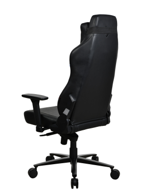 Arozzi Frame material: Metal; Wheel base: Aluminium; Upholstery: Soft PU | Gaming Chairs | Vernazza SoftPU | Pure Black