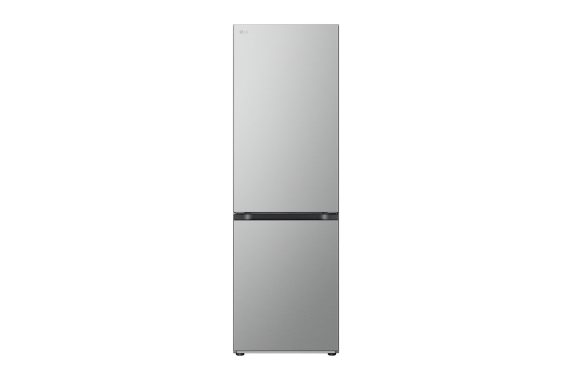 LG | Refrigerator | GBV7180CPY | Energy efficiency class C | Free standing | Combi | Height 186 cm | No Frost system | Fridge net capacity 234 L | Freezer net capacity 110 L | Display | 35 dB | Silver