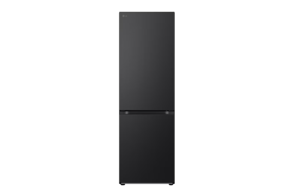 LG | Refrigerator | GBV7280CEV | Energy efficiency class C | Free standing | Combi | Height 203 cm | No Frost system | Fridge net capacity 277 L | Freezer net capacity 110 L | Display | 35 dB | Black