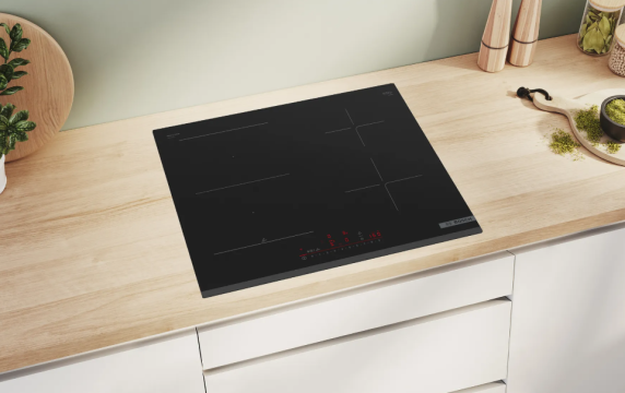 Bosch | Hob | PVS63KHC1Z Series 6 | Induction | Number of burners / cooking zones 4 | Touch | Timer | Black