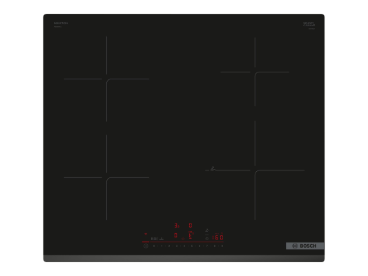 Bosch | Hob | PIE63KHC1Z | Induction | Number of burners / cooking zones 4 | Touch | Timer | Black