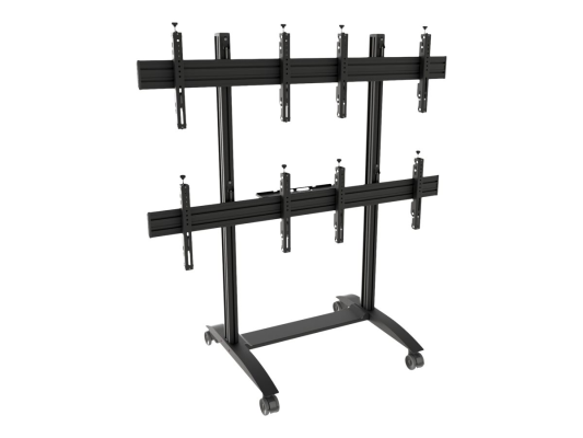 EDBAK VWTA2247-L Video Wall Trolley, modular 2x2, for 42-49" screens, landscape | EDBAK