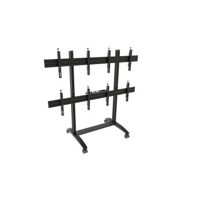 EDBAK VWTA2257-L Video Wall Trolley, modular 2x2, for 50-57" Screens, Landscape | EDBAK | Other | VWTA2257-L Video Wall Trolley, modular 2x2 | 50-57 " | Maximum weight (capacity) 220 kg | Black