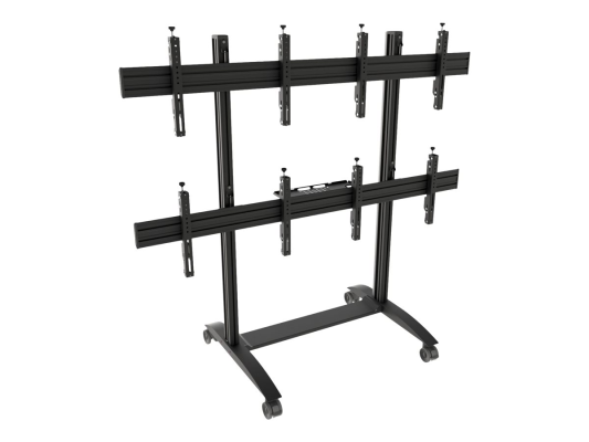 EDBAK VWTA2257-L Video Wall Trolley, modular 2x2, for 50-57" Screens, Landscape | EDBAK | Other | VWTA2257-L Video Wall Trolley, modular 2x2 | 50-57 " | Maximum weight (capacity) 220 kg | Black