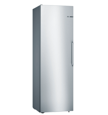 Bosch | Refrigerator | KSV36CIDP | Energy efficiency class D | Free standing | Larder | Height 186 cm | Fridge net capacity 346 L | Display | 39 dB | Stainless Steel