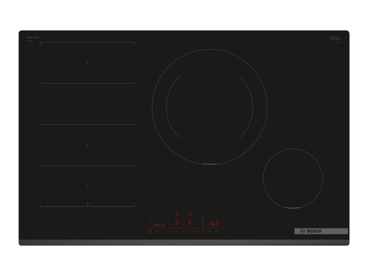 Bosch | Hob | PXE831HC1E | Induction | Number of burners / cooking zones 4 | Touch | Timer | Black