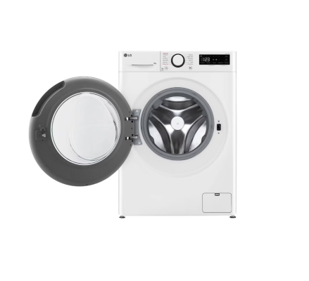 LG | Washing machine | F2WR508SWW | Energy efficiency class A | Front loading | Washing capacity 8 kg | 1200 RPM | Depth 47.5 cm | Width 60 cm | Display | LED | Steam function | Direct drive | White