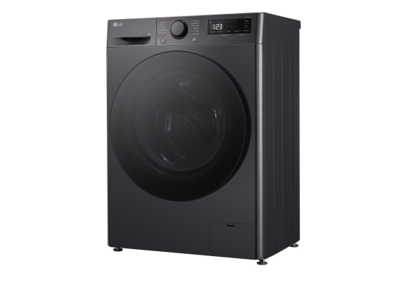 LG | Washing Machine | F2WR508S2M | Energy efficiency class A | Front loading | Washing capacity 8 kg | 1200 RPM | Depth 48 cm | Width 60 cm | LED | Middle Black