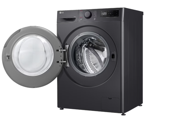 LG | Washing Machine | F4WR510SBM | Energy efficiency class A | Front loading | Washing capacity 10 kg | 1400 RPM | Depth 57 cm | Width 60 cm | Display | LED | Steam function | Black
