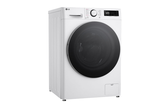 LG | Washing machine with dryer | F2DR509S1W | Energy efficiency class A | Front loading | Washing capacity 9 kg | 1200 RPM | Depth 47.5 cm | Width 60 cm | Display | Rotary knob + LED | Drying system | Drying capacity 5 kg | Ste