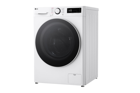 LG | Washing machine with dryer | F4DR510S0W | Energy efficiency class A / D | Front loading | Washing capacity 10 kg | 1400 RPM | Depth 57 cm | Width 60 cm | Display | LED | Drying system | Drying capacity 6 kg | Steam function 