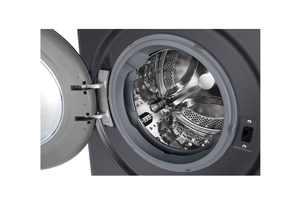 LG | Washing machine with dryer | F4DR510S2M | Energy efficiency class A | Front loading | Washing capacity 10 kg | 1400 RPM | Depth 56.5 cm | Width 60 cm | Display | LED | Drying system | Drying capacity 6 kg | Steam function |