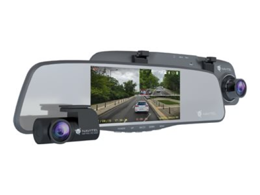 Navitel | Smart rearview mirror equipped with a DVR | MR255NV | IPS display 5''; 960x480 | Maps included