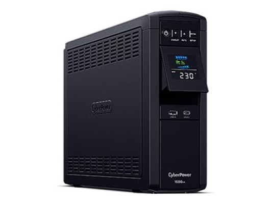 CyberPower | Backup UPS Systems | CP1600EPFCLCD | 1600 VA | 1000 W
