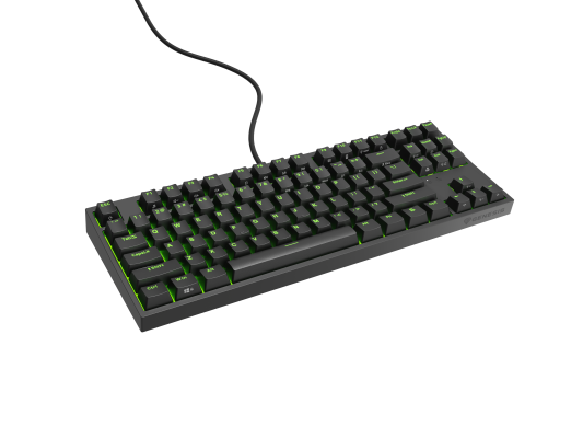 Genesis | Mechanical Gaming Keyboard | THOR 404 TKL RGB | Black | Mechanical Gaming Keyboard | Wired | US | USB Type-A | 1005 g | Gateron Yellow Pro