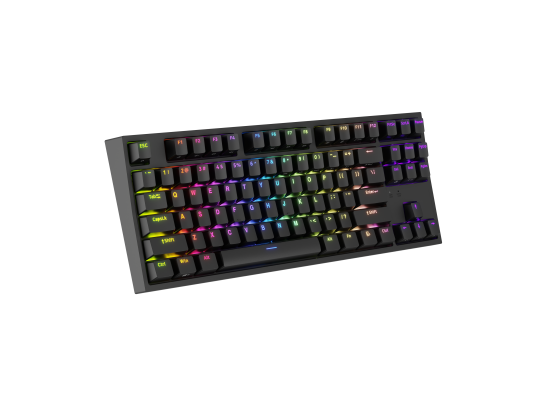Genesis | Mechanical Gaming Keyboard | THOR 404 TKL RGB | Black | Mechanical Gaming Keyboard | Wired | US | USB Type-A | 1005 g | Gateron Yellow Pro