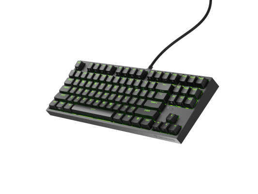 Genesis | Mechanical Gaming Keyboard | THOR 404 TKL RGB | Black | Mechanical Gaming Keyboard | Wired | US | USB Type-A | 1005 g | Gateron Yellow Pro
