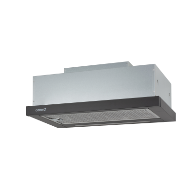 CATA | Hood | TFH 6630 BK / A | Telescopic | Energy efficiency class A+ | Width 60 cm | 605 m³ / h | Touch Control | LED | Black