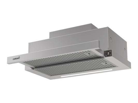 CATA | Hood | TFH 6830 X | Telescopic | Energy efficiency class A+++ | Width 60 cm | 795 m³ / h | Touch Control | LED | Stainless steel