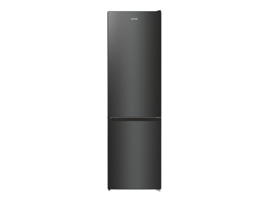Gorenje | Refrigerator | NRK6202EBXL4 | Energy efficiency class E | Free standing | Combi | Height 200 cm | No Frost system | Fridge net capacity 235 L | Freezer net capacity 96 L | Display | 38 dB | Black