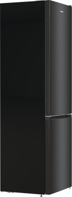 Gorenje | Refrigerator | NRK6202EBXL4 | Energy efficiency class E | Free standing | Combi | Height 200 cm | No Frost system | Fridge net capacity 235 L | Freezer net capacity 96 L | Display | 38 dB | Black