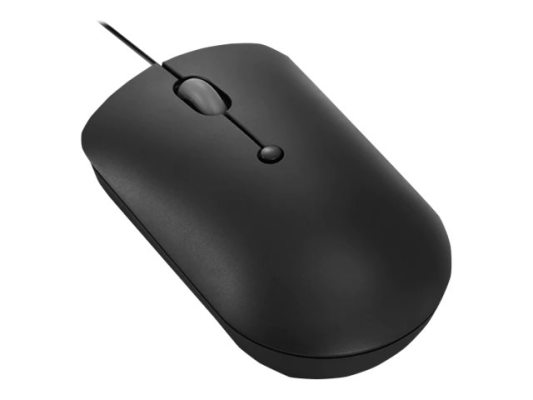 Lenovo | Compact Mouse | 400 | Wired | USB-C | Raven black