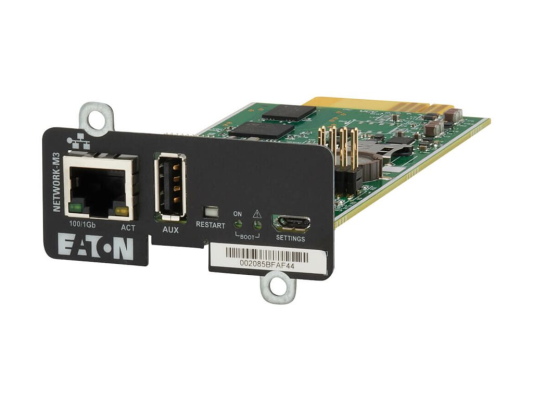 Eaton | Cybersecure Gigabit NETWORK-M3 Card for UPS and PDU | Network-M3