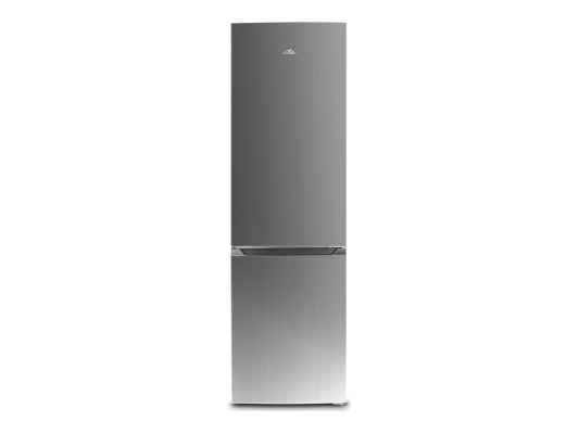ETA | Refrigerator | ETA275090010E | Energy efficiency class E | Free standing | Combi | Height 180 cm | No Frost system | Fridge net capacity 182 L | Freezer net capacity 71 L | 40 dB | Stainless Steel