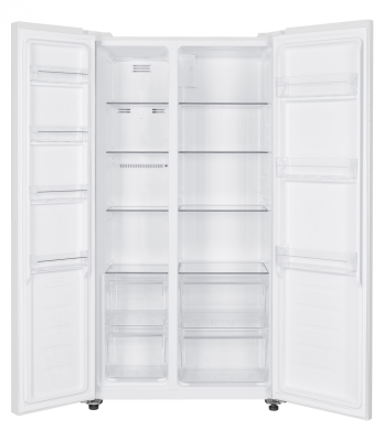 ETA | Refrigerator | ETA139790000EN | Energy efficiency class E | Free standing | Side by side | Height 177 cm | No Frost system | Fridge net capacity 291 L | Freezer net capacity 151 L | Display | 39 dB | White