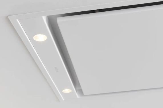 Novy | Hood | 6821 Pureline Compact | Ceiling | Energy efficiency class B | Width 116.8 cm | 651 m³ / h | Remote control / Push buttons | LED | White