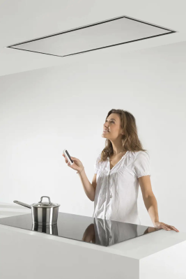 Novy 6838 Pureline Hood, Built-in, Ceiling, Width 90 cm, Without motor, Stainless steel | Novy