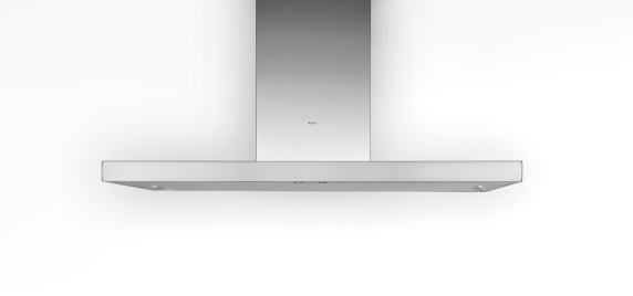 Novy 7665 Island Mounted Flatline Hood, Width 120 cm, Without motor, Stainless steel | Novy