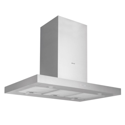 Novy 7665 Island Mounted Flatline Hood, Width 120 cm, Without motor, Stainless steel | Novy