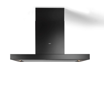 Novy 7612 Wall Mounted Flatline Hood, Width 120 cm, Max extraction power 631 m³ / h, Black | Novy
