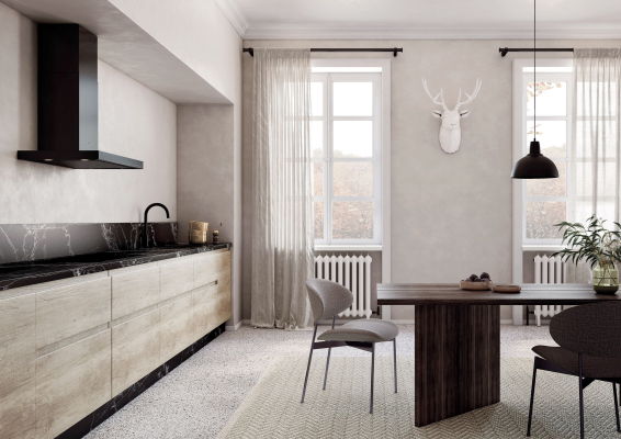 Novy 7612 Wall Mounted Flatline Hood, Width 120 cm, Max extraction power 631 m³ / h, Black | Novy