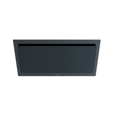 Novy 7848 Wall Mounted Vision Hood, Width 120 cm, Max extraction power 490 m³ / h, Black | Novy