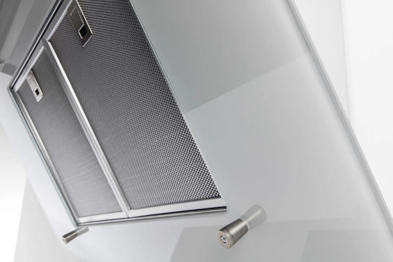 Novy 7849 Wall Mounted Vision Hood, Width 120 cm, Max extraction power 490 m³ / h, White | Novy