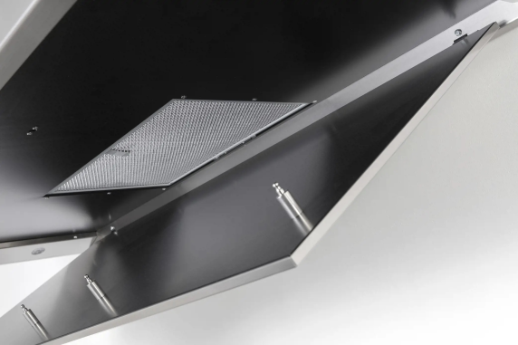 Novy | Hood | 7610 Flatline | Wall mounted | Energy efficiency class A+ | Width 120 cm | 631 m³ / h | Electronic | LED | Stainless steel