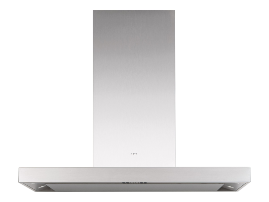 Novy 7605 Wall Mounted Flatline Hood, Width 90 cm, Without motor, Stainless steel | Novy